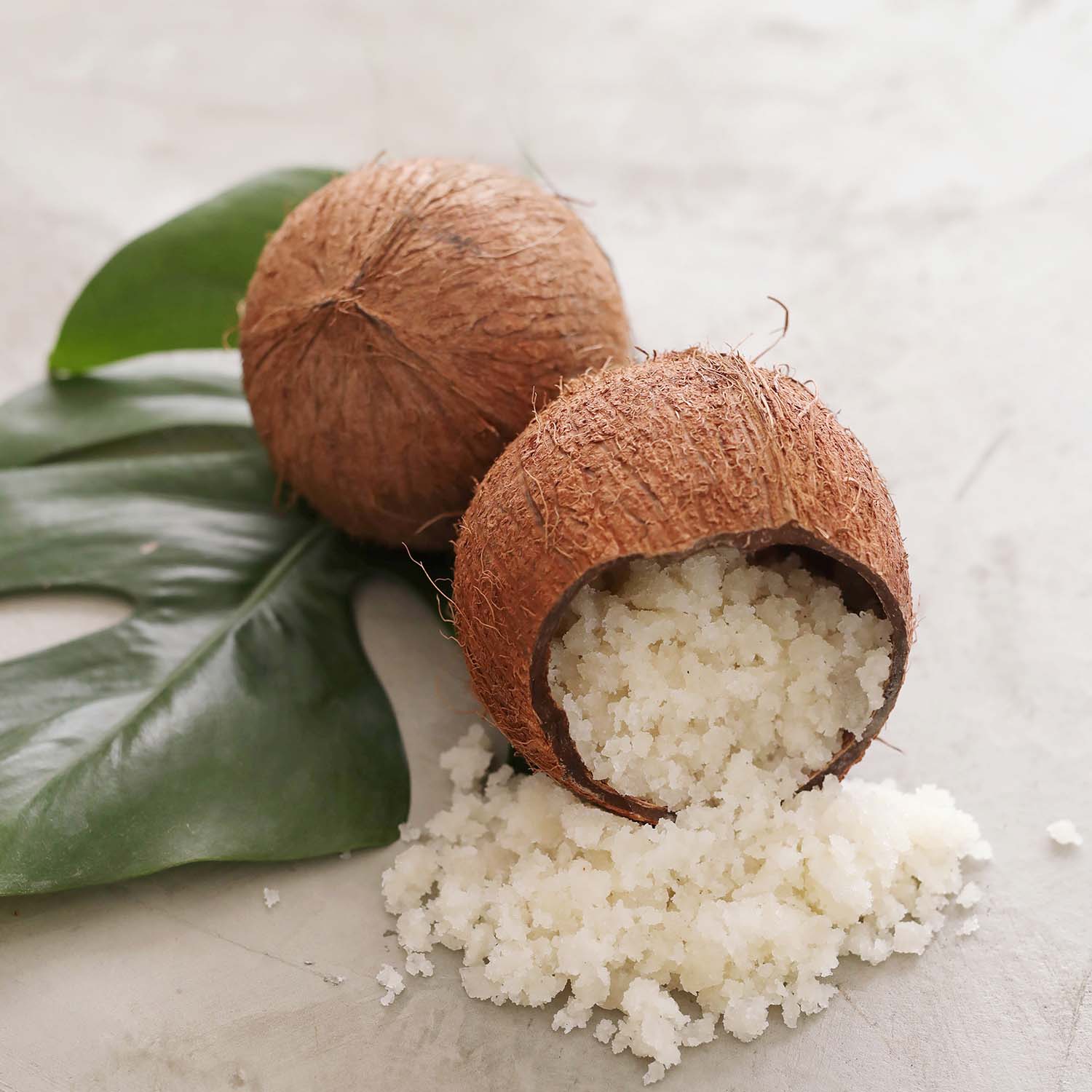 Health and spa. Sea salt on the table